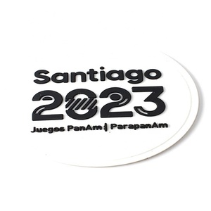 Parche bordado de goma 3D con logotipo personalizado 2024, estilo de moda, PVC para ropa, vaqueros, zapatos, bolsas, hechos en China, materiales de sarga de papel - Product Image 3