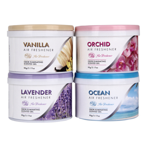 Nhà Máy Giá Tùy Chỉnh Thơm Gel Mùi Loại Bỏ Trang Trí Nội Thất Làm Mới Xe Nước Hoa Làm Mát Không Khí Gel - Product Image 4