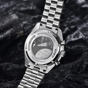 Phiên Bản Mới Đồng Hồ Đeo Tay Thạch Anh Bấm Giờ Cho Nam Sang Trọng 1701 Thiết Kế PAGANI Đồng Hồ Chống Nước Thể Thao Bằng Thép Không Gỉ Chuyển Động VK63 - Product Image 6