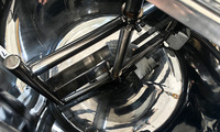Machine de fabrication de fromage mayonnaise 500L haute viscosité cuve de mélange homogène en acier inoxydable pour fromage