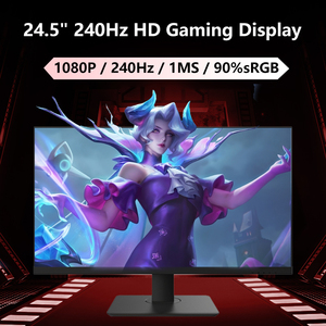 จอคอมพิวเตอร์เกมมิ่งขนาด 24.5 นิ้ว รุ่นใหม่ ความละเอียด 1920x1080 240Hz อัตรารีเฟรชสูง 1ms ตอบสนองรวดเร็ว แผง <span class=keywords><strong>IPS</strong></span>/<span class=keywords><strong>TN</strong></span>/<span class=keywords><strong>VA</strong></span> ไฟ RGB LED Backlight สำหรับใช้งานที่บ้าน - Product Image 3