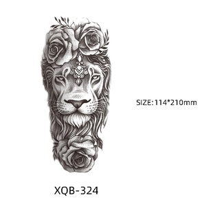 Pegatinas <span class=keywords><strong>de</strong></span> <span class=keywords><strong>tatuajes</strong></span> temporales <span class=keywords><strong>de</strong></span> animales realistas, impermeable, brazo, pierna, arte corporal, <span class=keywords><strong>Diseños</strong></span> <span class=keywords><strong>de</strong></span> <span class=keywords><strong>Tatuajes</strong></span> <span class=keywords><strong>de</strong></span> León negro <span class=keywords><strong>para</strong></span> <span class=keywords><strong>hombres</strong></span> - Product Image 5
