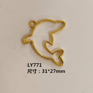 <span class=keywords><strong>Prix</strong></span> d'usine Nouveauté Cadre métallique double face en alliage inaltérable pour méduses, hippocampes et poissons marins, Fabricant, 20 pièces/sac - Product Image 3