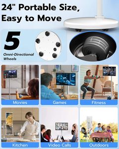 Precio de fábrica 24 pulgadas pantalla táctil inteligente portátil Android 12 batería Móvil Interactivo portátil Smart <span class=keywords><strong>TV</strong></span> - Product Image 5