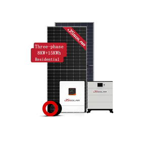 Paquete de Baterías de Iones de Litio de 15kw, Sistema de Almacenamiento de Energía Doméstica Fuera de la Red con Panel Solar e Inversor - Product Image 1
