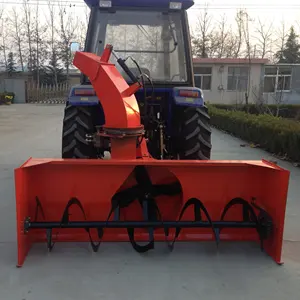 Lanzador de nieve montado en Tractor de Agricultura, lanzador de nieve en Kazakhstan y Canada