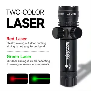 High Quality Laser Tactical Hunting Red Green Spot Sight Shooting Accessories Adjustable