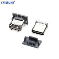 XW-ETLINK XW-USB Serie 2 USB2.03.1 Micro 5 pines Tipo B Terminales Hembra 1.0A 30V DC Puerto de Carga Personalizable
