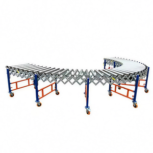 Transportador <span class=keywords><strong>de</strong></span> <span class=keywords><strong>Rodillos</strong></span> por Gravedad Flexible y Extensible, Transportador <span class=keywords><strong>de</strong></span> <span class=keywords><strong>Rodillos</strong></span> Telescópico Móvil para Carga y Descarga <span class=keywords><strong>de</strong></span> Contenedores - Product Image 6