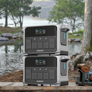 Sorein 1200W Outdoor UPS Station 1152Wh LiFePO4 Battery MPPT <b>Solar</b> Panel Car Compatible Portable Backup System IP65 Protection - Product Image 1