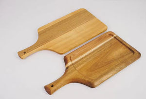 <span class=keywords><strong>Planche</strong></span> à découper multifonctionnelle en bois pour fruits et légumes avec poignée, <span class=keywords><strong>planche</strong></span> de <span class=keywords><strong>charcuterie</strong></span>, fournitures pour fêtes - Product Image 6