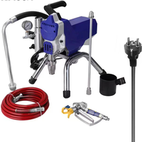 Pulvérisateur de peinture électrique sans air haute pression, pulvérisateur de mastic sans air robuste 2500W