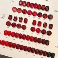 ZRKGEL TPO Sans HEMA Qualité Salon Premium Longue Durée Séchage Rapide Marque Personnalisée OEM ODM 30 Couleurs Classiques Rouge Vernis à Ongles Gel
