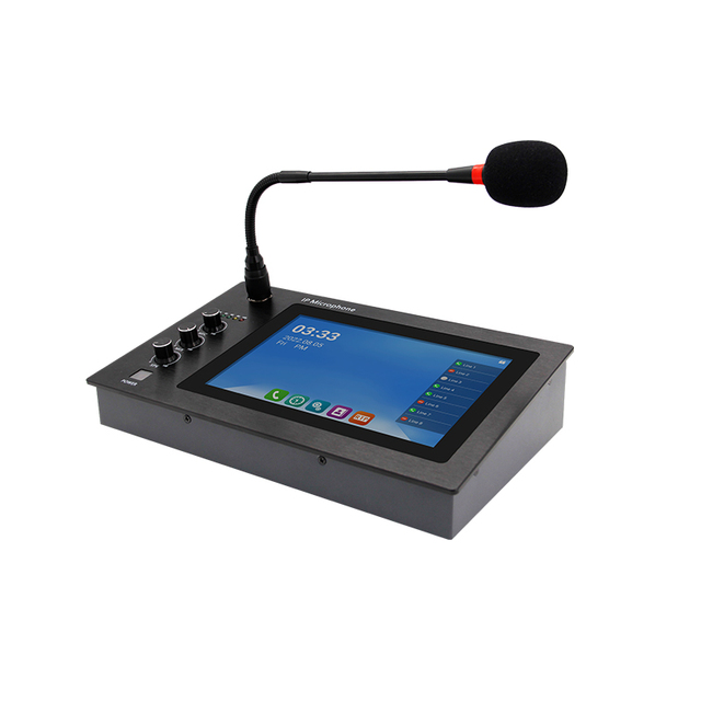 Vnetpa NS-M20 IP Paging Microphone Sound System  WiFi Paging Microphone