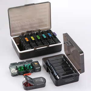 SUNSHING Waterproof Pill Container Customised One Month Pill Box Medicine Storage Case for Daily Pills & Supplements Organiser - Product Image 6