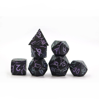 Dés de Table en métal Dnd à bord pointu polyédriques de haute qualité, dés personnalisés à 4 faces