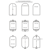 Sac de voyage pliable transparent en tissu non tissé réutilisable, motif léopard, convertible, de haute qualité, pour manteau, avec fermeture éclair, logo personnalisé de luxe