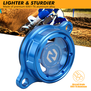 NiceCNC Ölfilter-Abdeckungskappe für Yamaha YZ <span class=keywords><strong>250F</strong></span> 2014-2024 YZ450F 2010-2020 2021 <span class=keywords><strong>2022</strong></span> - Product Image 3