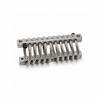 Isolateur de câble métallique en acier inoxydable JGX-0480, accessoires pour machines-outils, pour moteur, voiture blindée, vibrations industrielles et chocs