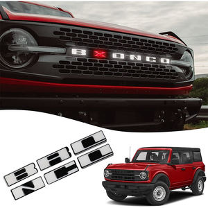 2021 <span class=keywords><strong>2022</strong></span> 2023 accesorios exteriores de luz de coche rejilla de parachoques delantero luces LED blancas para Ford <span class=keywords><strong>Bronco</strong></span> 2 4 accesorios de puerta - Product Image 5