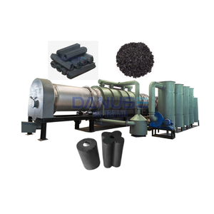 Hornos Eléctricos Rotatorios de Carbonización para Briquetas de Aserrín de Madera y Biochar para Shisha, Horno de Retorta - Product Image 1