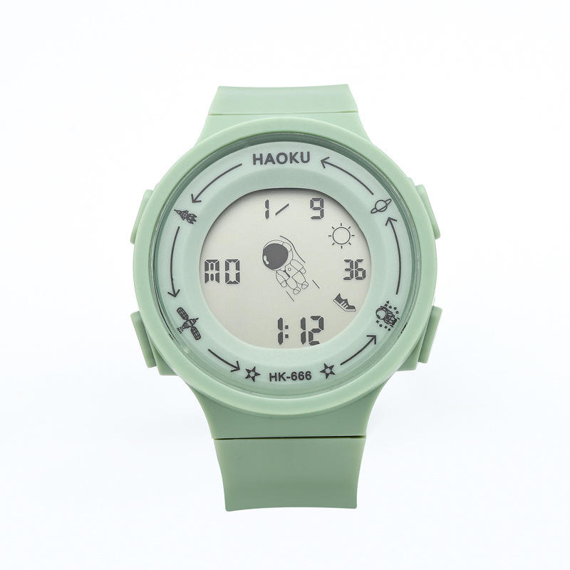 สีเขียว