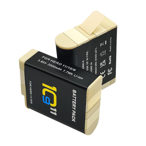 Batería Redonda de 2000mAh para GoPro Hero 10 y Hero 9 Black, Certificación CE y RoHS, Venta al Por Mayor, Celdas Premium de 0 Ciclos - Product Image 5