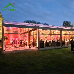 Tentes d'événement sur mesure pour 500 à 1000 personnes, pour mariages en plein air, fêtes, expositions, <span class=keywords><strong>bâche</strong></span> en PVC enduit occultant blanc 850 g/m² - Product Image 2