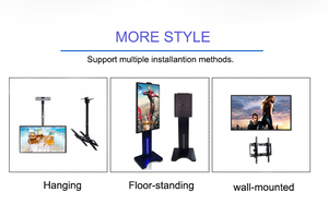 Độ sáng cao màn hình quảng cáo cửa sổ phải đối mặt với hiển thị kỹ thuật số biển <span class=keywords><strong>LCD</strong></span> hiển thị màn hình Android quảng cáo media player - Product Image 5