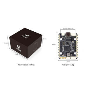 <span class=keywords><strong>Hglrc</strong></span> specter 40A <span class=keywords><strong>F722</strong></span> 6 in 1 AIO FC ICM42688P DPS310 STM32F722 16MB blackbox สำหรับ Y6 hexacopter FPV Racing Drone - Product Image 4