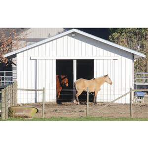 هيكل فولاذي مسبق التجهيز لحظيرة الخيول المستقر للبيع - Product Image 2