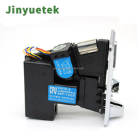 Accepteur de pièces électronique JY100F à prix d'usine JY, pièces de jetons personnalisables en plastique de haute qualité, accessoires pour machines de divertissement