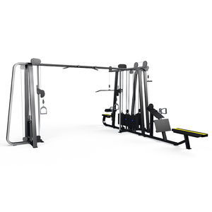 Commercial Gym Equipment 5 Station Multi Gym <b>Machine</b> Strength Training Fitness <b>Machine</b> Shandong Factory YW-1757 Electrostatic Po - Product Image 6