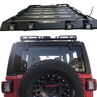 Accessoires tout-terrain 4x4, porte-bagages de toit pour JL 2018+ 4 portes