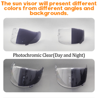 Visière de remplacement pour casque NEOTEC2 CNS-3, pare-brise photochromique pour moto, verre protecteur anti-UV