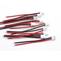 كابل توصيل مخصص XH 2.54 بخطوة 2P، كابل توصيل طرفي، حزمة أسلاك لتوصيل البطاريات