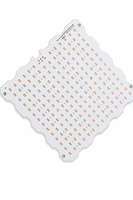 PCB LED en aluminium OEM personnalisé, MCPCB, PCB LED circulaire en forme de fleur pour éclairage industriel LED UFO High Bay