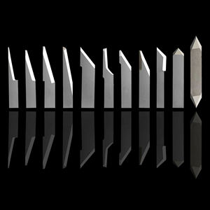 شفرة قاطع رقمي JX، سكين اهتزازي CNC، شفرة متأرجحة من كربيد التنجستن - Product Image 1