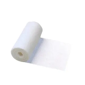 High Quality Wholesale production line medical cotton selvage gauze bandage roll