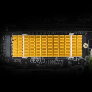 TISHRIC M.2 Dissipador Radiador De Refrigeração Liga De Alumínio para 2280 NVME NGFF M2 Disco De Estado Sólido 3 / 6mm Refrigerador De Espessura - Product Image 3