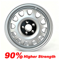 Rines Forjados Silver Bullet Hole con PCD y ET Personalizados para Ford F150, Jeep Wrangler, Dodge Ram, Chevrolet, GMC, Modificación Todoterreno