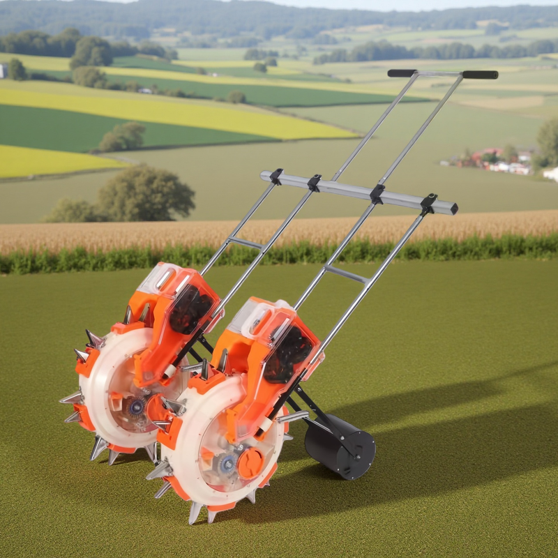 2 Row Manual Multifunction Seeder Hand