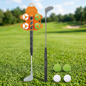 Length Adjustable Clubs Indoor Outdoor Kids <b>Golf</b> Club Set - Product Image 3