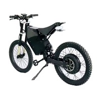 Vélo électrique tout-terrain Super Power 8000W 72V Bomber, moteur central, vitesse rapide, batterie lithium 48V