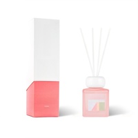 Vente directe d'usine, diffuseur d'huiles essentielles en verre réutilisable de 100 ml, longue durée