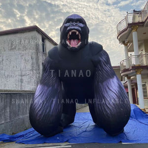 Dessin animé gonflable d'animal d'<span class=keywords><strong>orang</strong></span>-outan géant gonflable de gorille pour la décoration ou la publicité - Product Image 2