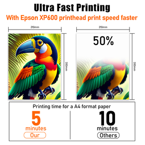 Tốt nhất tự làm A4 kỹ thuật số T-Shirt máy in l8058 dtf máy in chuyển nhiệt với New Mylar cho A3 in ấn - Product Image 6