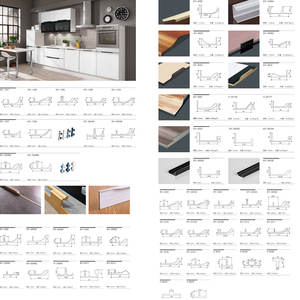 ตู้กระจกบานเลื่อนอลูมิเนียมกรอบประตูกระจกอลูมิเนียมโปรไฟล์สำหรับตู้กระจก - Product Image 6