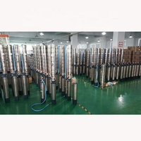 6SS17 12-7.5 6 pouces 10HP 7500W 380V Haute Pression 22m 3/h Grand Débit Puits Profond Submersible Pompe À Eau Pour Application Industrielle