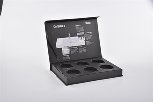 กล่องของขวัญแบบพกพาสีเทาขนาด2มม. กล่องกระดาษเคลือบ PP แบบเคลือบด้านกระดาษอาร์ตตามสั่ง - Product Image 5